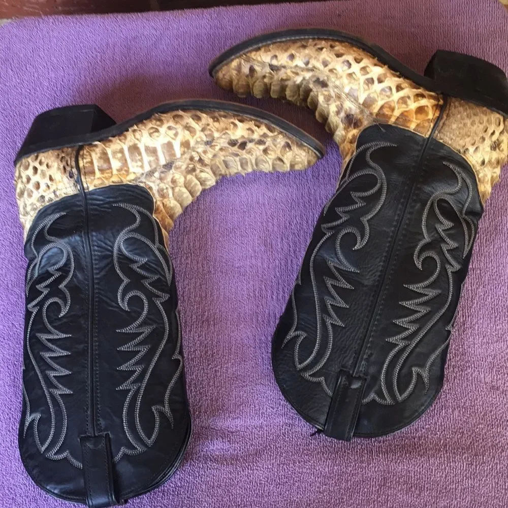 Laredo Snakeskin Boots